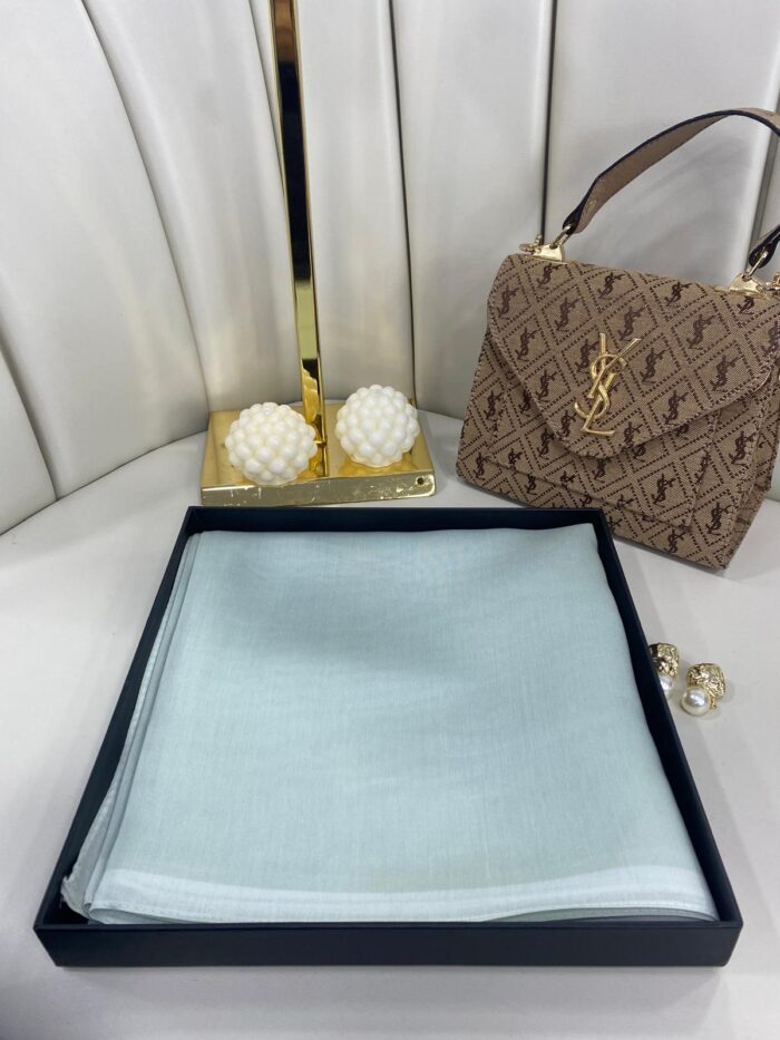 Modal Pamuk İpek Şal 55451 - Su yeşili