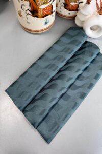 Su Yolu Pamuk Jakar Şal - Nim Yeşil