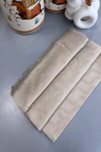 Su Yolu Pamuk Jakar Şal - Bej