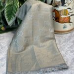 İthal G Pamuk Yün İpek Şal 49102 - Nil Yeşili