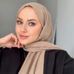 Organic Scarfs Bambu Kraş Şal Modeli- Tarçın