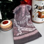 Yeni Etnik Pamuk Soft Şal 65301 - 65301 Gül Kurusu