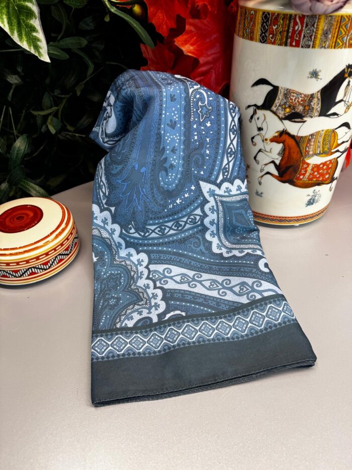 Yeni Etnik Pamuk Soft Şal 65301 - 65301  Antrasit