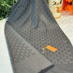 İthal G Pamuk Yün İpek Şal 49102 - Antrasit