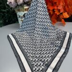 Dior Marka Eşarp - Siyah Beyez