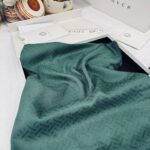 New Desen Pamuk Jakar İpek Şal - 19450 - Zümrüt