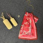 Lv Kemer Desen Pamuk Soft Şal 31230 - Kırmızı