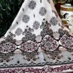 Hint Etro Desenli Pamuk Soft Şal - 658960 - Gri Pudra