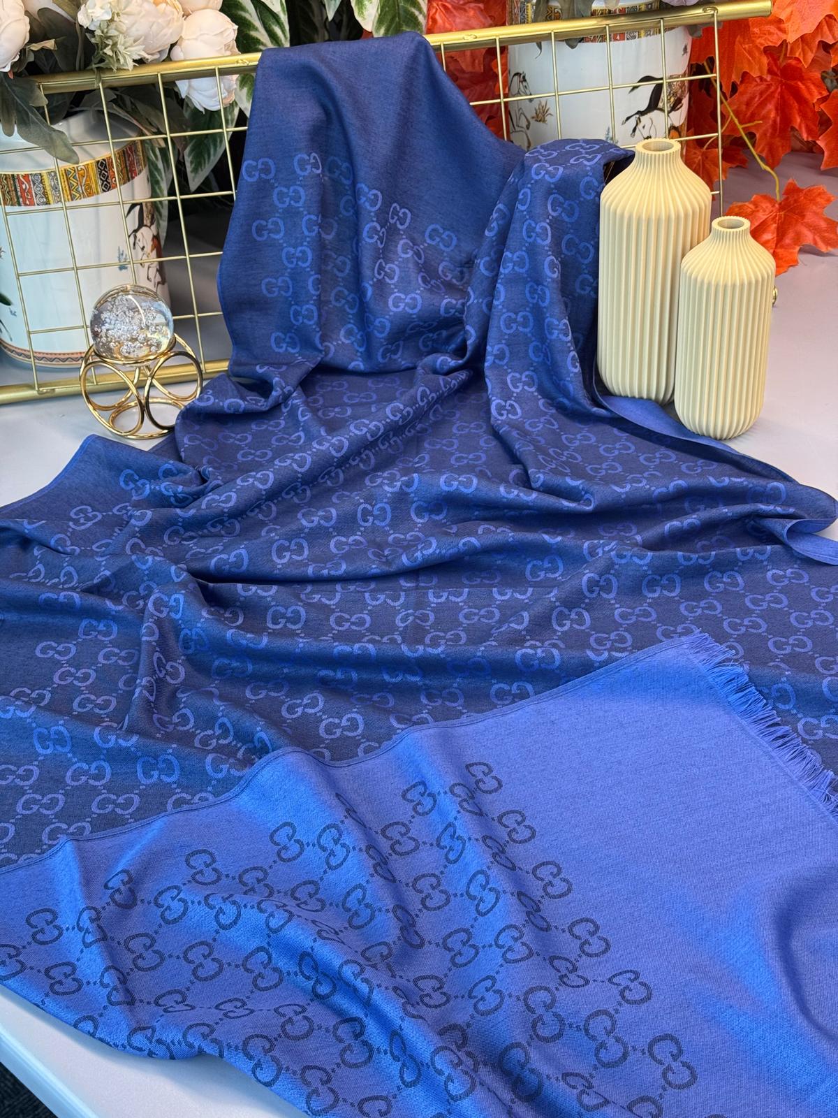 Gucci İthal Pamuk Yün İpek - Koyu Mavi