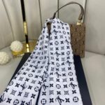 LV Twill Eşarp -124565-KoyU Siyah