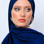 Guess Desen İpeksi Jakar Şal-75896- Saks