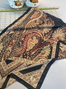 Etro Desen New Pamuk Soft Şal 23012 - Vişne