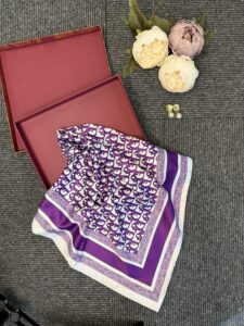 Dior Marka Eşarp - Mor