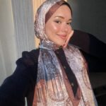 Etro Marka Yeni Sezon İthal Etnik Desen Vual İpek Şal - ACI KAHVE