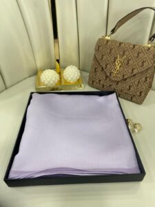 Modal Pamuk İpek Şal 55451 - mor eflatun