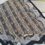 Etro Desen Pamuk İpek Şal 49733 -Mavi Gece