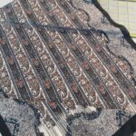 Etro Desen Pamuk İpek Şal 49733 -Kömür Siyahı