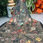 İtal Çiftaraflı vual ipek 23561 - Siyah/Vizon