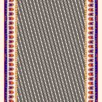 Fendi Monogram Pamuk Soft Şal 64302 - Ekru-Saks