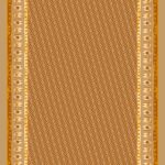 Fendi Monogram Pamuk Soft Şal 64302 - Turuncu