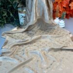 İthal Lv Kaşmir İpek Şal- Koyu Bej