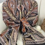 Etro Pamuk İpek Şal -987654 - KEHRİBAR