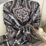 Etro Pamuk İpek Şal 987654- SÜTLÜ KARAMEL