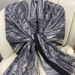 Etro Pamuk İpek Şal 987654-FÜME GRİ