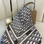 Dior Marka Eşarp - KAHVERENGİ