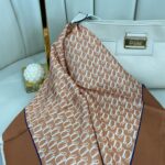 Dior Marka Eşarp - KOYU KAHVE