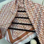 Dior Marka Eşarp - Kestane