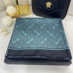 Gucci Desen Marka Eşarp - 62268 - Nane Yeşili