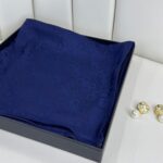 GUESS ÇİFT TARAFLI KAŞMİR İPEK EŞARP 7859- Lacivert