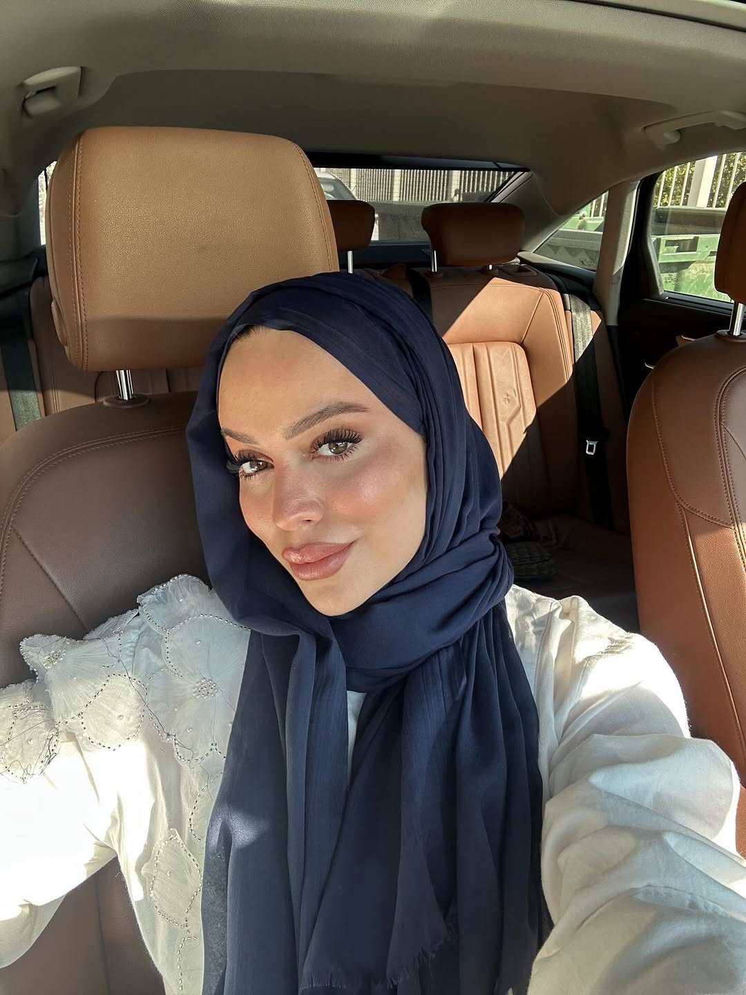 Rami Pamuk Şal 741074 - Koyu Lacivert