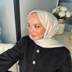 Dior Desenli İpek Kaşmir Çift Taraflı Şal 78002 - Taş