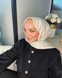 Dior Desenli İpek Kaşmir Çift Taraflı Şal 78002 - Taş