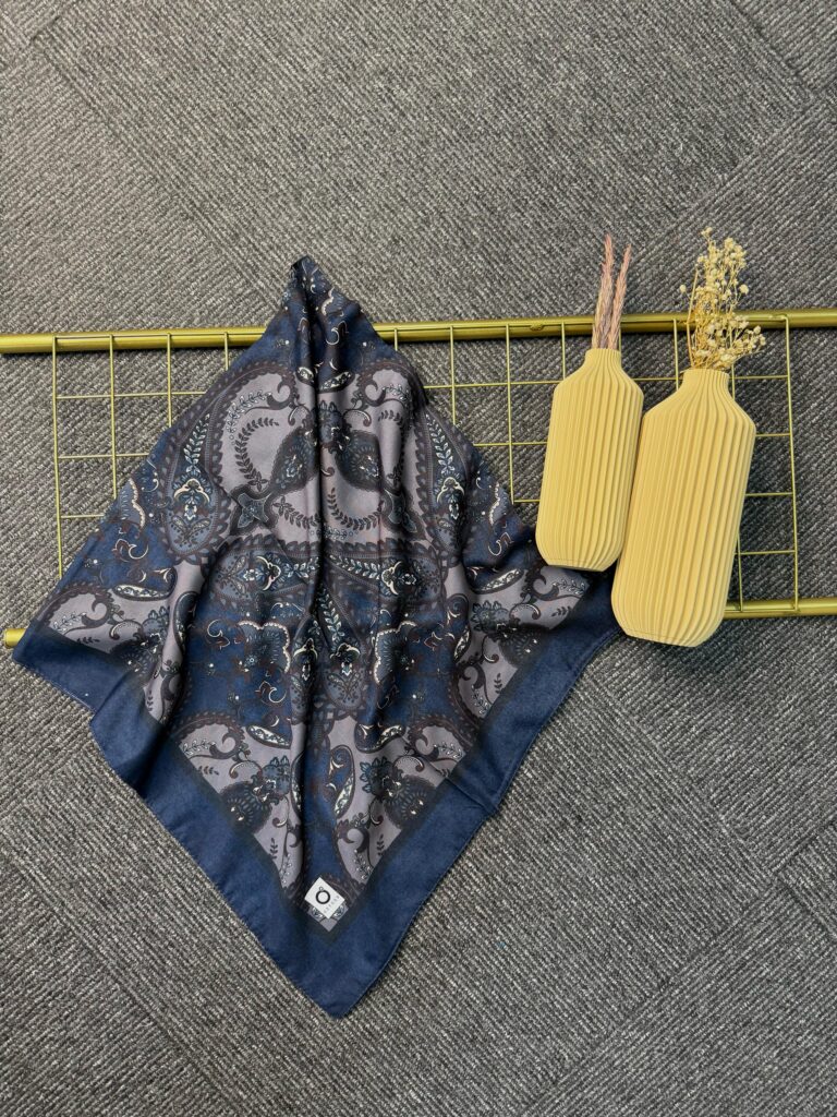 Naturel Pamuk İpek Eşarp-545658-Mercan İncisi