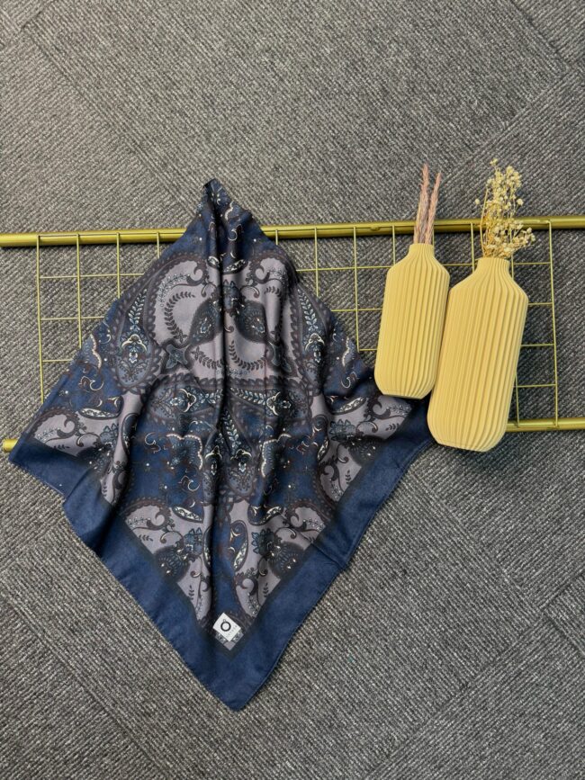 Naturel Pamuk İpek Eşarp-545658-Mercan İncisi