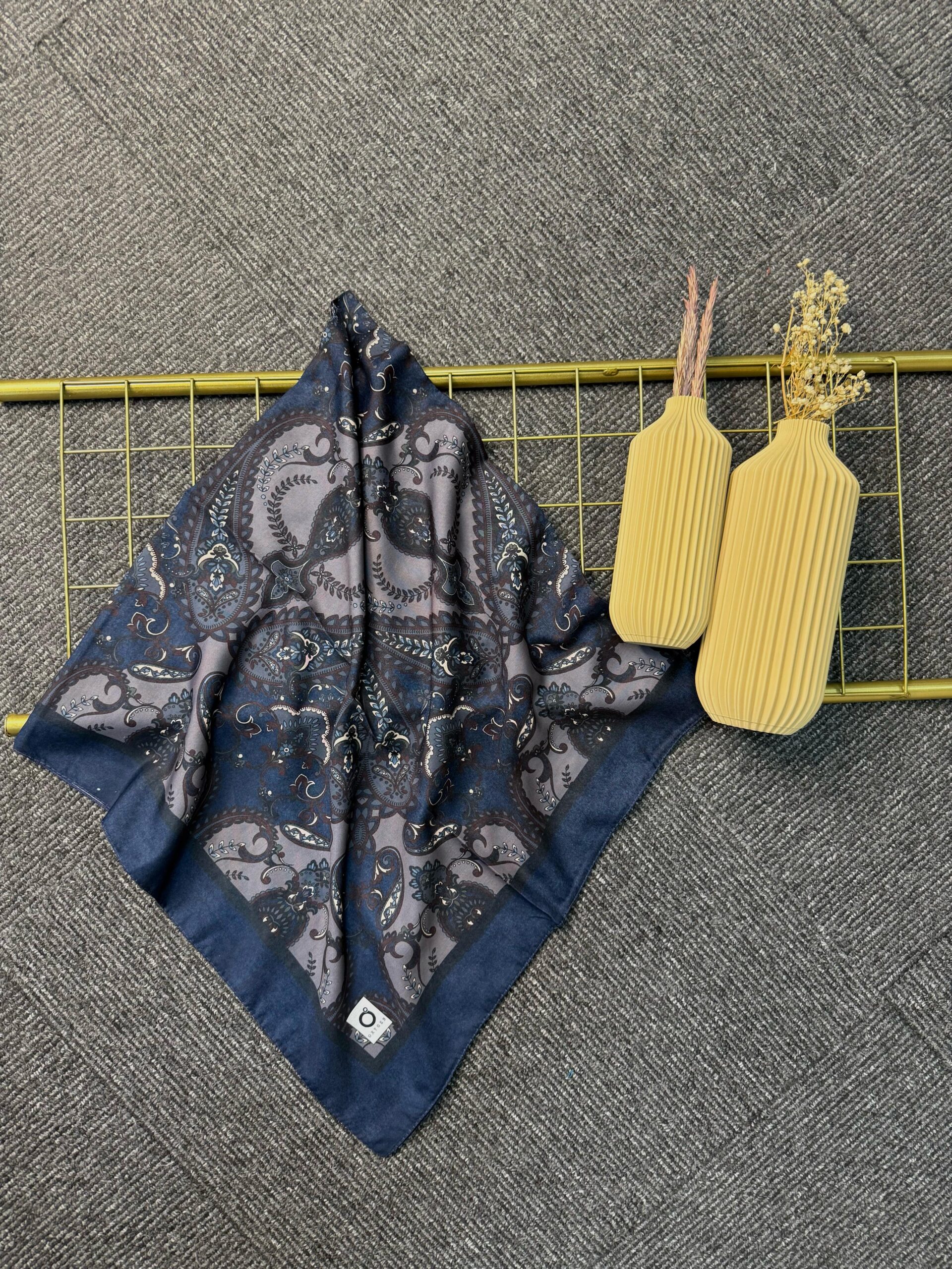 Naturel Pamuk İpek Eşarp-545658-Mercan İncisi