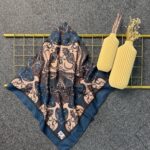 Naturel Pamuk İpek Eşarp-545658-Saklı Bahçe