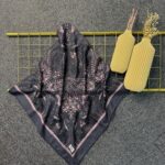 Naturel Pamuk İpek Eşarp-545658-Gece Pembesi