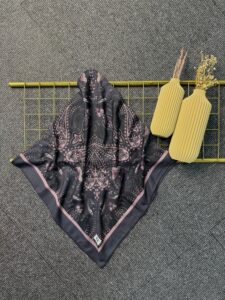 Naturel Pamuk İpek Eşarp-545658-Gece Pembesi