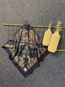 Naturel Pamuk İpek Eşarp-545658-Mocha Fısıltısı