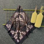 Naturel Pamuk İpek Eşarp-545658-Gizemli Kahve