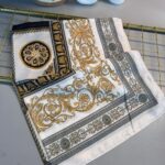 Versace Pamuk Soft Şal 61535 - Beyaz