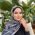 Etro Marka Yeni Sezon İthal Etnik Desen Vual İpek Şal - SİYAH