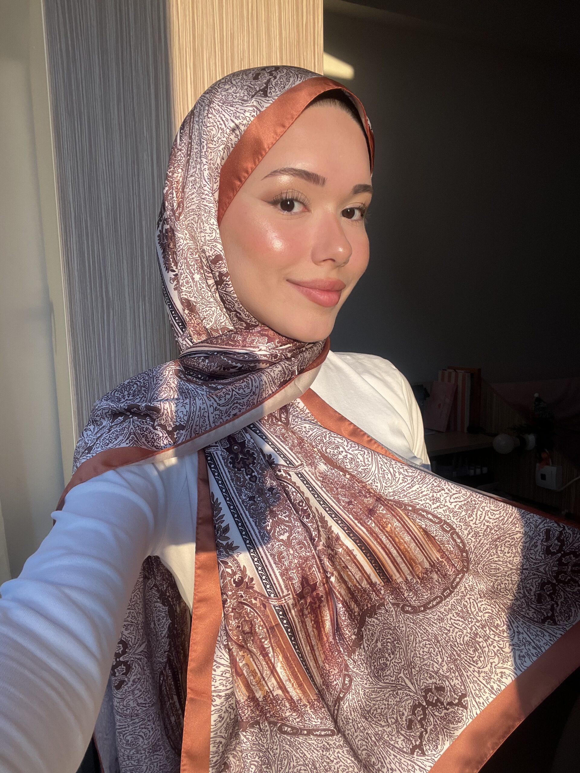 Etro Marka Yeni Sezon İthal Etnik Desen Vual İpek Şal - Lime Krem