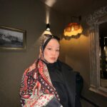 Touch New İthal Pamuk İpek Şal - 55780 - Siyah Bordo