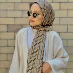 Valentino Çift Taraflı İtalyan Pamuk İpek Şal 44117 - Kahve Bej