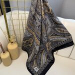 Etro Pamuk İpek Şal -987654-Küllü Gece